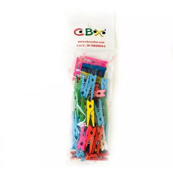 BROCHES DE MADERA COLOR