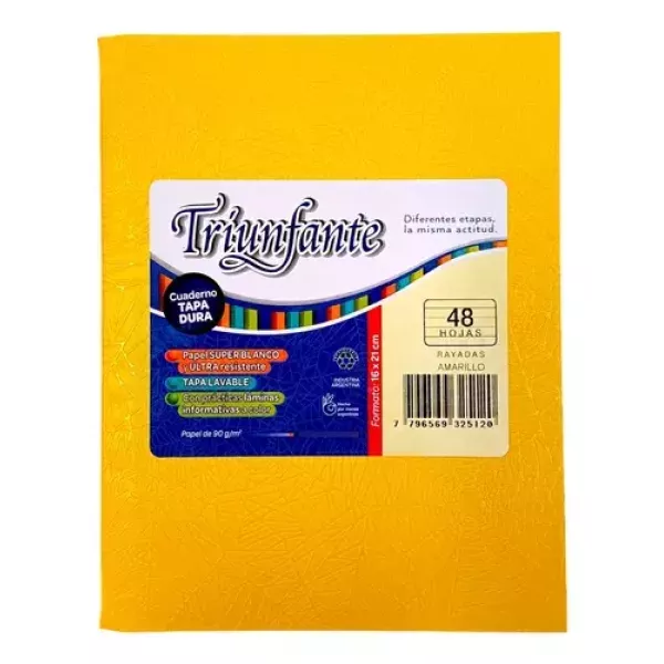 CUADERNO TAPA DURA