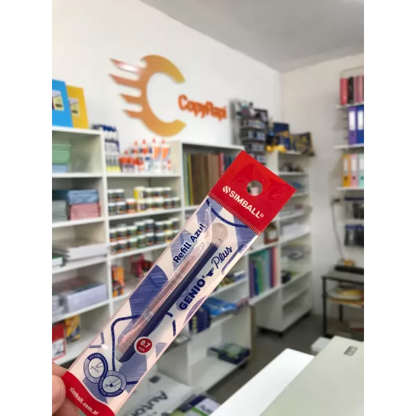 REPUESTO ROLLER TINTA GEL BORRABLE