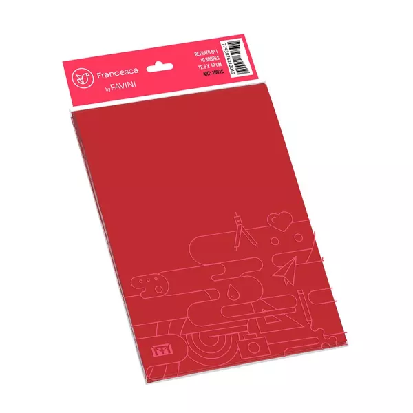 SOBRES ROJO 12X19CM