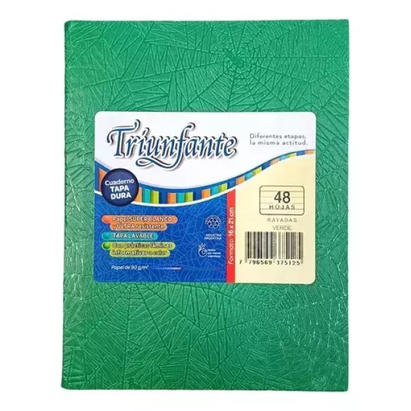 CUADERNO TAPA DURA