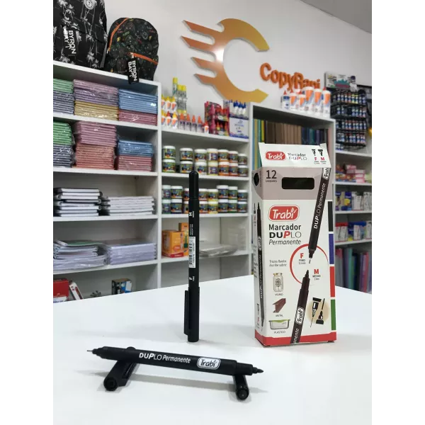 MARCADOR PERMANENTE DUPLO.